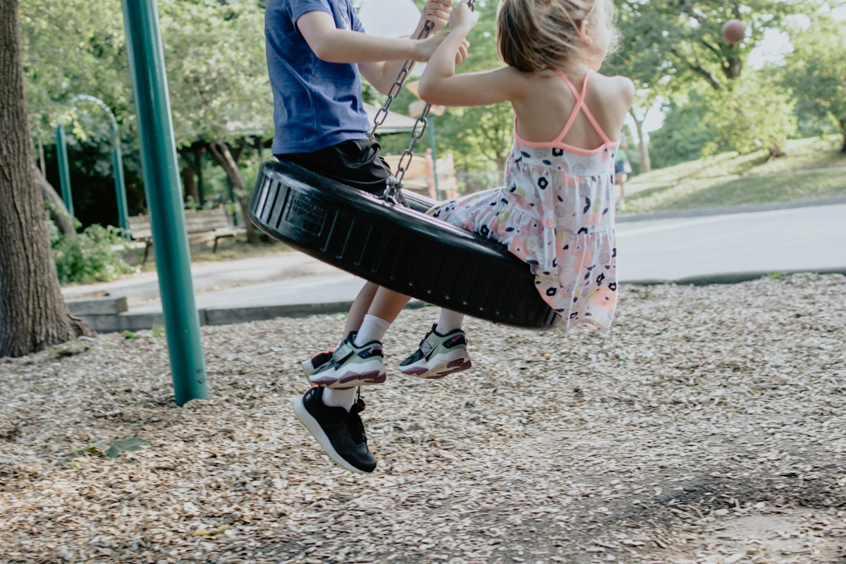 Meeting a New Friend at the Park
